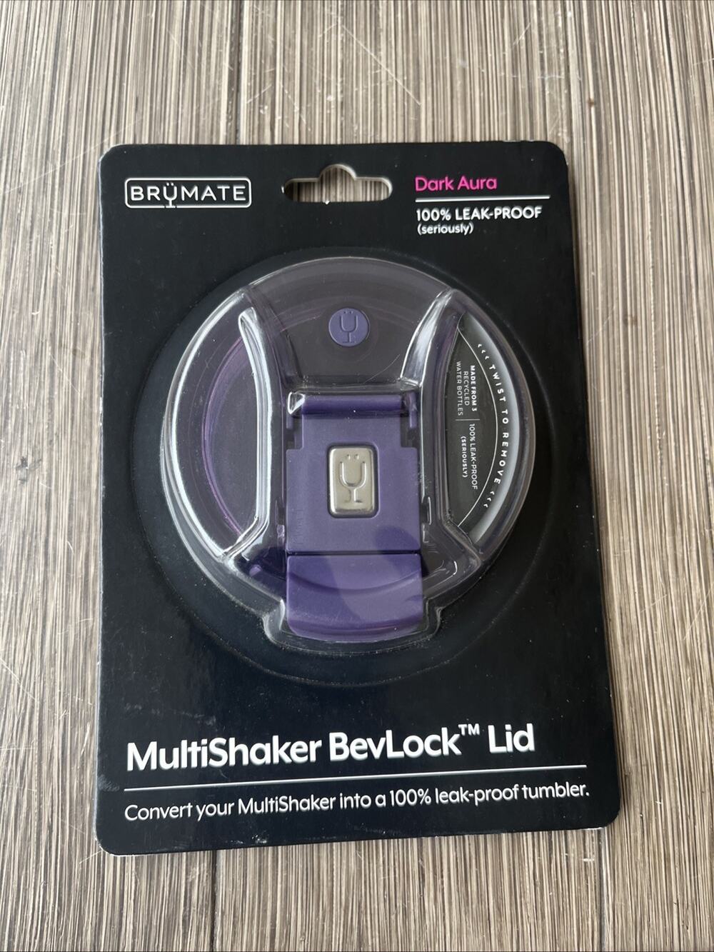 NEW BRUMATE MultiShaker BevLock Lid 100% Leakproof Dark Aura